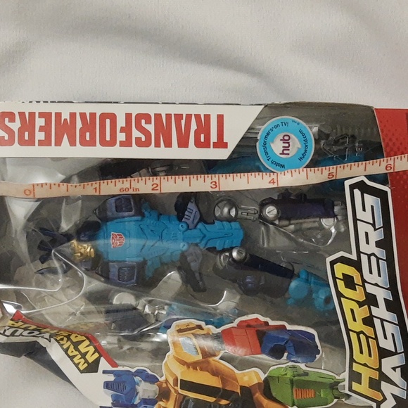 Transformers Hero Mashers AUTOBOT DRIFT SEALED w *BOX DAMAGE* - Picture 3 of 12